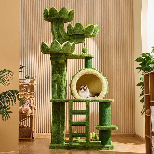 Verdant Wilderness Kletterturm für Katzen